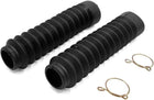 2Pcs Black Rubber Motorcycle Front Fork Shock Absorber Dust Cover for GS125