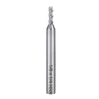 1/8" Cutting HSS-AL Spiral Drill Bit Straight End Mill Cutter 4 Flute with 1/4" Shank