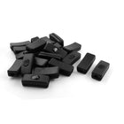 a14101000ux0731 Rectangle ON/Off in Line Cord Switch Black for Bedroom, 20 Piece AC125V 3 Amp, 250V 6 Amp