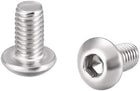 M3x6mm Machine Screws Hex Socket Round Head Screw 304 Stainless Steel Fasteners Bolts 100pcs