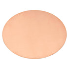 Pure Copper Sheet, 5 1/2" x 0.04" 18 Gauge T2 Copper Metal Round Plate for Crafts, Electrical Repairs