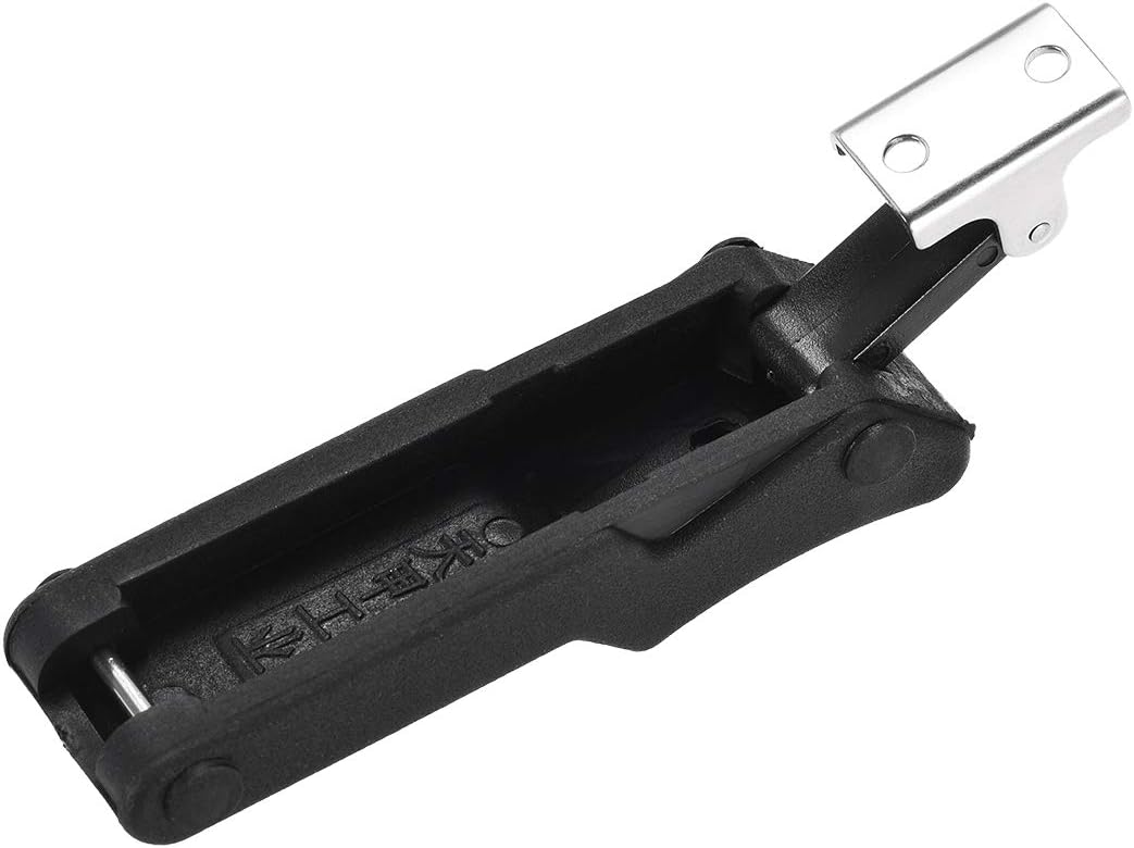 Rubber Flexible SUS304 Stainless Steel Soft Draw Latches Hasp W Concealed Keeper