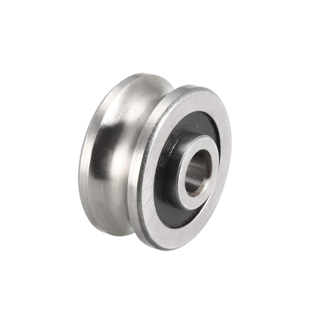 SG20 U-Groove Track Guide Bearing 6x24x11mm Pulley Wheel Bearings for Textile Machine