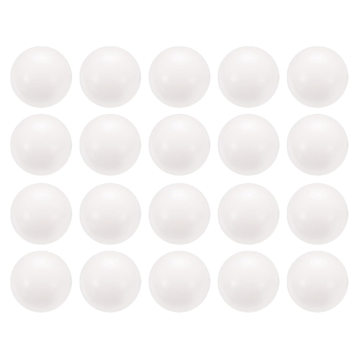 20pcs POM Bearing Balls 3/4"" 19.05mm Solid Plastic Bearing Balls, Precision POM Balls, black