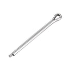 Split Cotter Pin - 4mm x 50mm 304 Stainless Steel 2-Prongs Silver Tone Fastener Clip Key 15Pcs