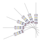 30Pcs 100K Ohm Resistor, 2W 5% Tolerance Metal Oxide Film Resistors, Axial Lead, Flame Proof for DIY Electronic Projects and Experiments