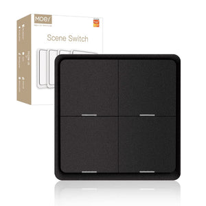 LinkMejor Trådløs Smart Scene Switch Knap, Kræver LinkMejor Zigbee HUB, Hvid