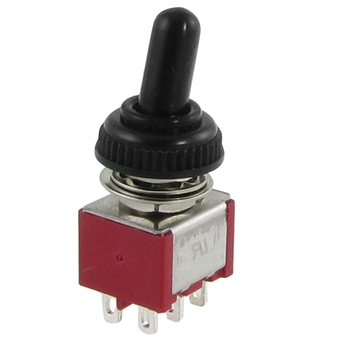 a12022900ux0221 Boot Seal Handle 2P2T DPDT On-On Miniature Toggle Switch