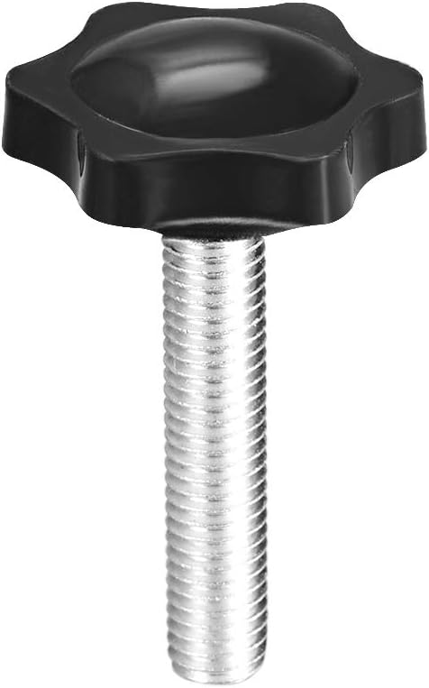 Clamping Handle Screw Knobs Handle Star Knob M8 x 40mm Male Thread