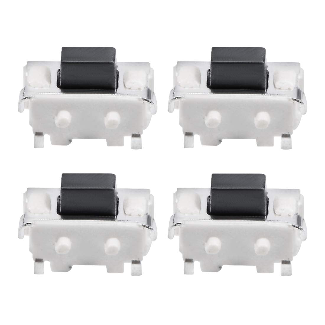 4 Pcs 4 x 2 x 3mm 2 Pin SPST Momentary Push Button Surface Mounted Devices SMT Tactile Tact Switch