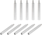 M3x40mm+6mm Male-Female Hex Nickel Plated PCB Motherboard Spacer Standoff for FPV Drone Quadcopter, Computer & Circuit Board Silver Tone 10pcs