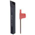 Indexable CNC Lathe Turning Tool Holder, 93° SDJCR1010H07 3/8" Shank 40CrMo-42CrMo Steel Carbide Turning Tool Holder for Turning Grooving Threading