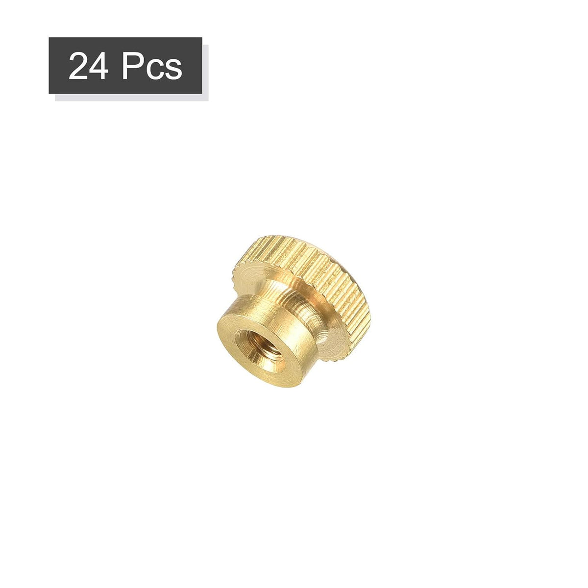 Blyant knurlete tverskruer, M4x0.7mm runde trinnede skruer festemidler for 3D-skrivere, elektronisk utstyr 24 stk