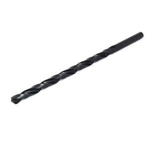 11mm Drilling Dia 250mm Lunghezza Vite a Trapano Retrattile in Acciaio HSS Spina Rettile Circolare Nera
