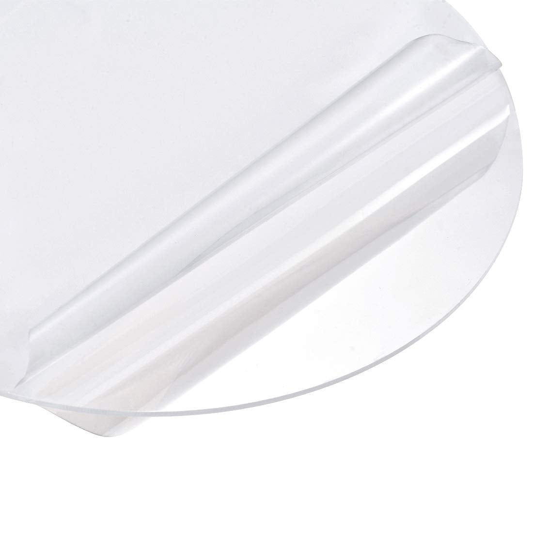 Acrylic Sheet Circle Round Disc,Clear,1.5mm Thick,5" Diameter,Acrylic Round Sheet(120mm)