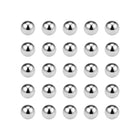 Precision Balls 4mm Solid Chrome Steel G10 for Ball Bearing Keychain Wheel 25pcs