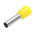 2000 Pcs Insulated Ferrule Wire Connector Electrical Crimp Terminal 10 AWG for Electrical Projects Yellow