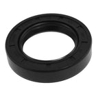 Metric Rotary Shaft Oil Seal 40x62x12mm TC Double Lips Rubber, Black