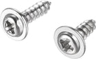 2x8mm Self Tapping Screws Phillips Pan Head with Washer Screw 304 Stainless Steel Fasteners Bolts 50Pcs 2x6mm 50Pcs