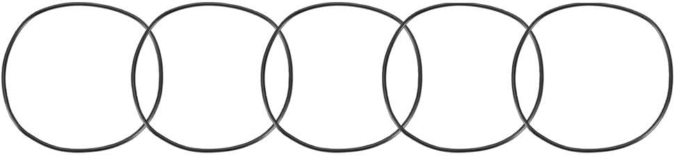 Nitrile Rubber O-Rings, 82mm OD 78mm ID 2mm Width, Metric Sealing Gasket, Pack of 5