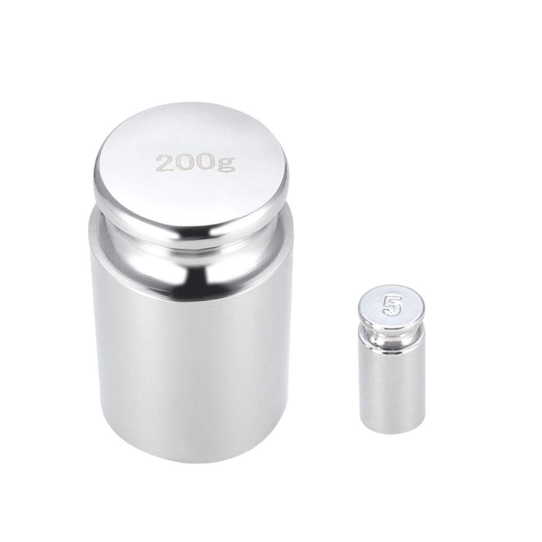 Calibration Weight Set 5g 200g M1 Precision Chrome Plated Steel for Digital Balance Scales