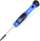 Blauer schwarzer Kunststoffgriff 2,5 mm breiter magnetischer Spitzen Schraubenzieher