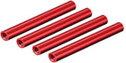 Round Aluminum Standoff Column Spacer M3x90mm,for RC Airplane,FPV Quadcopter,CNC,Red,5pcs