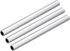 6063 Aluminum Round Tube, 8mm OD 6mm Inner Dia 100mm Length Pipe Tubing for Industry DIY Projects, 3 Pcs
