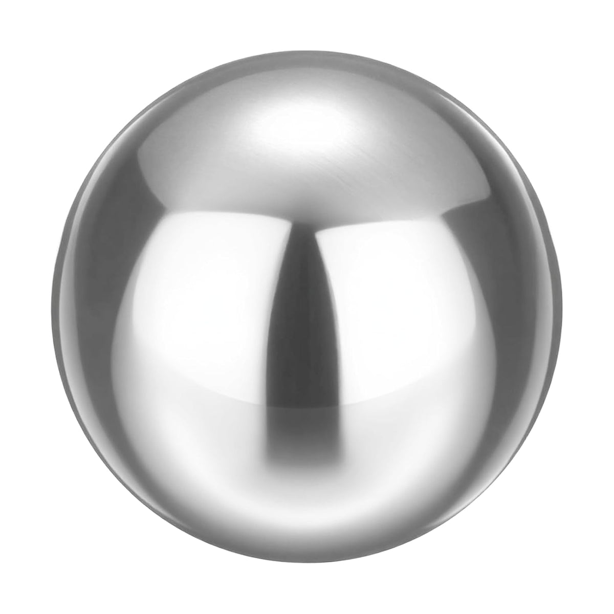 Precision Balls 3" (76.2mm) Diameter G100 Solid Chrome Steel Bearing Balls for Ball Bearing, Machinery, Automotive, and DIY (Mirror Finish)
