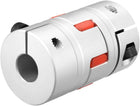 Shaft Coupling 16mm to 16mm Bore L66xD40 Flexible Coupler Joint for Servo Stepped Motor