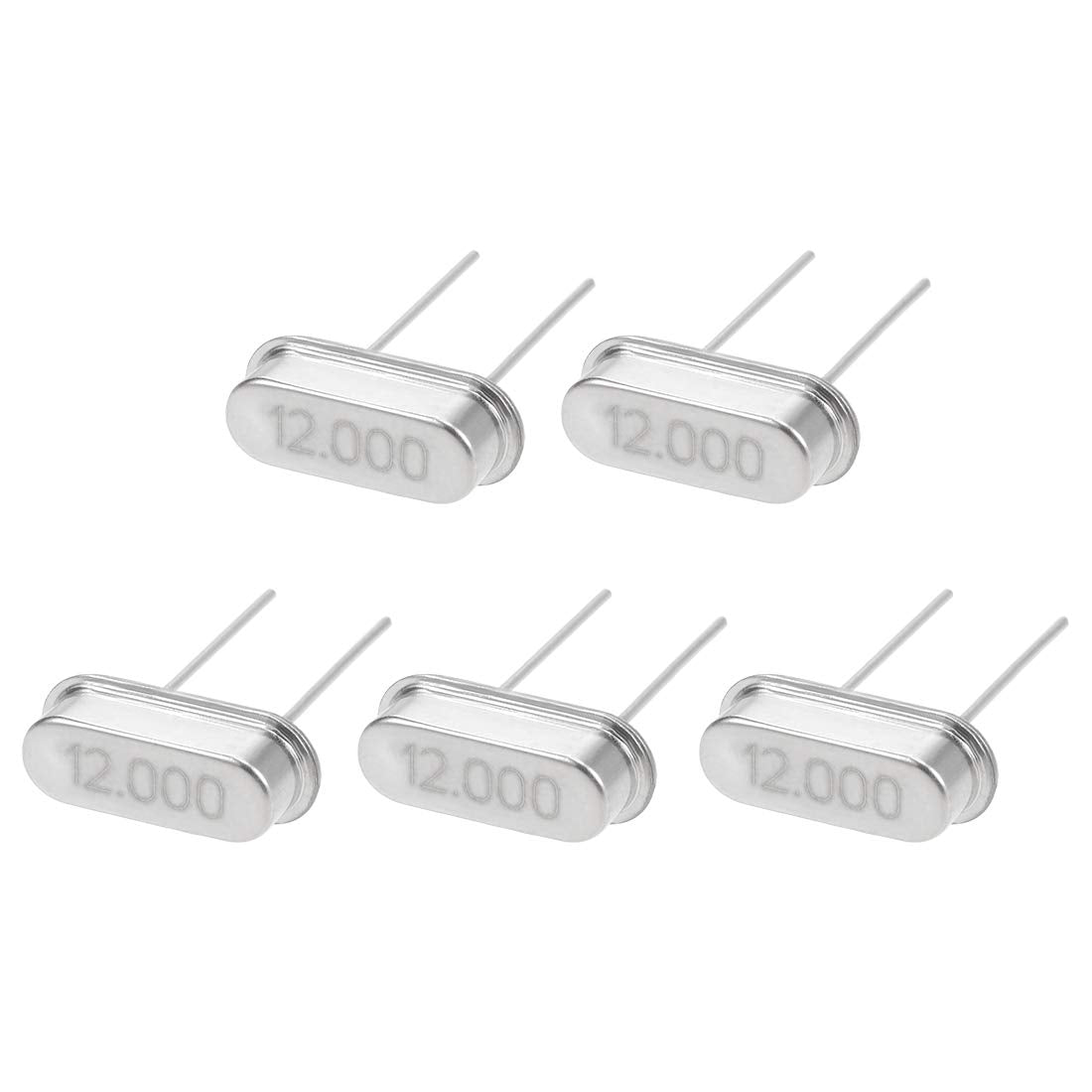 DIP Quartz Crystal Oscillators Resonators 12MHz HC-49S Replacements 5 Pcs