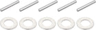 M5x10mmx1mm Round Flat Washer 100pcs and 5mm x 30mm Dowel Pin 304 Stainless Steel 10pcs