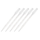 20 Pcs Plastic Disposable Pipettes 5ml, Clear Graduated Transfer Pipettes, 205mm Length, Liquid Dropper for Lab