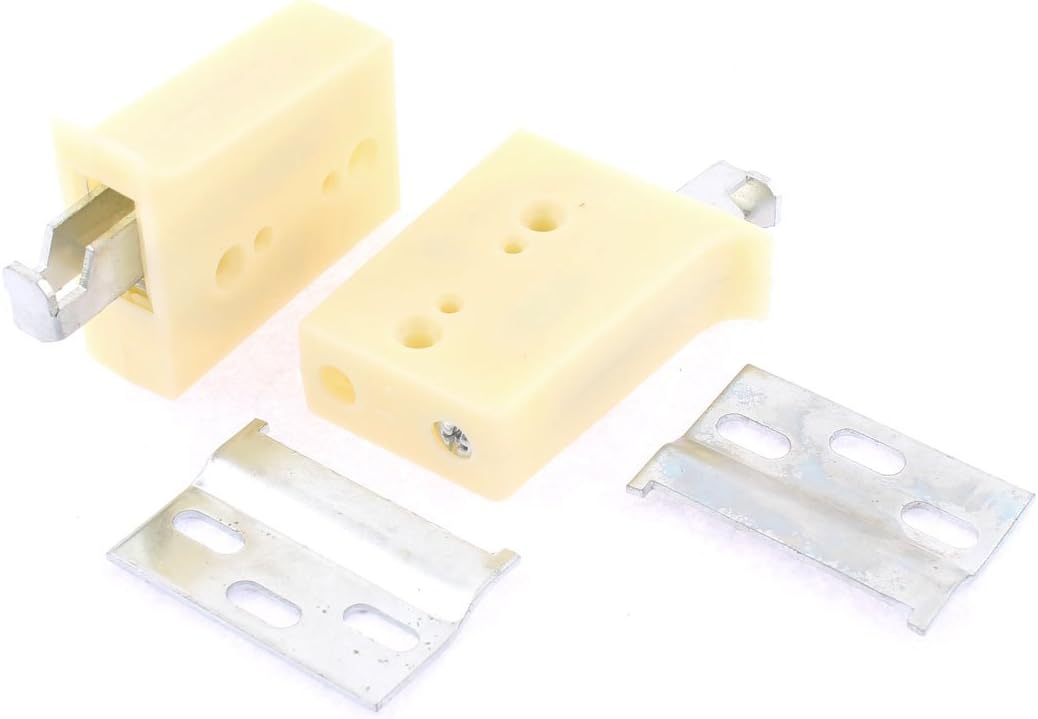 키친 캐비넷 벽면 마운트 하이너 브라켓 58mm x 49mm x 18mm 2Pcs