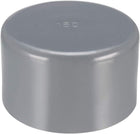 50mm PVC Pipe Cap Fitting, Slip End Caps DWV(Drain Waste Vent) Gray 6Pcs