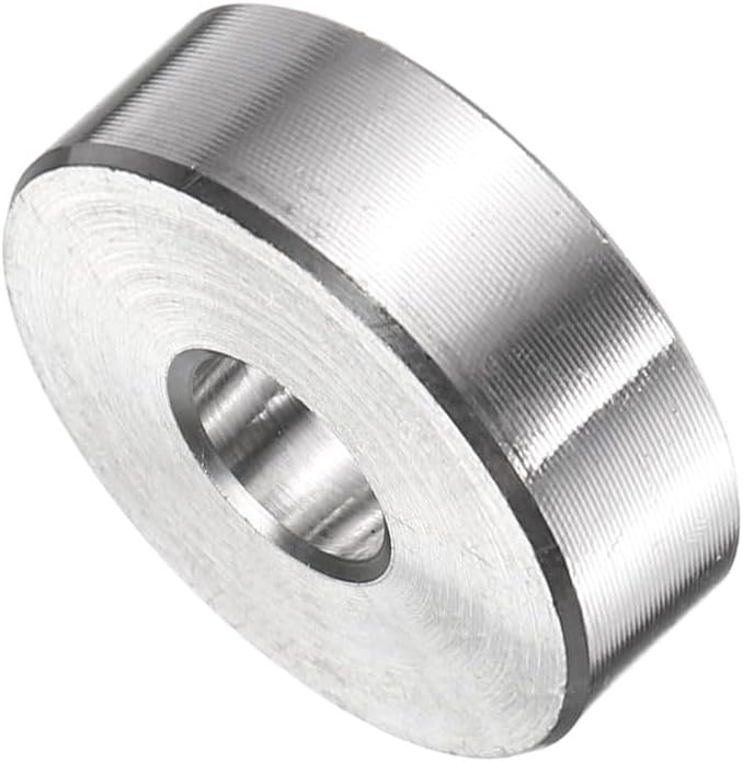 10pcs Edelstahl-Spacer 5/8" Loch x 7/8" OD x 1-1/2" Länge Schrauben Standoff Dichtung flacher Oberfläche runder Metall-Spacer für 5/8 Schrauben, Bolzen und Stäbe
