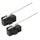 2PCS Z-15HW24-B 1NO + 1NC Long Steel Wire Lever Type Micro Action Switches