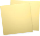 2Pcs Pure Brass Sheet, 2" x 2", 24 Gauge (0.5mm) Thickness, Metal Brass Plate with Gloves for Crafting, Modelers, Jewelry, Repairs, Electrical Repairs (Gold)