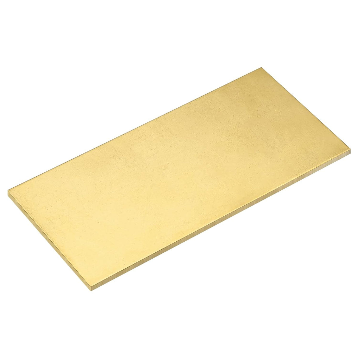 Brass Sheet, 1Pcs 4" x 2" x 0.16" H62 Metal Sheets Plates for Crafts, Electrical Repairs, Industry