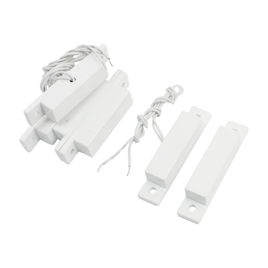 3PCS NC Normally Close 15-25mm Magnetic Door Window Contact Reed Switch