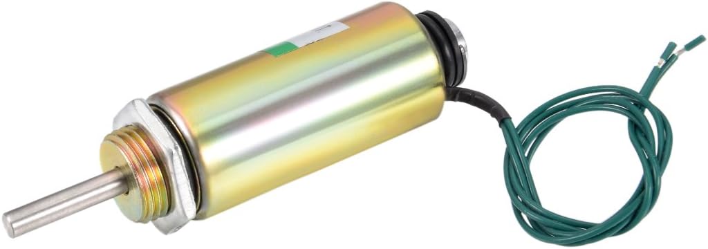 DC 12V 25N Force 10mm Stroke,Push Type,Tubular Solenoid Electromagnet,Linear Motion,XRN-25x50T