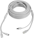15M/49ft Ethernet-kaapeli Cat5e verkko LAN/voimansiirtokaapeli CCTV-turvakameroille