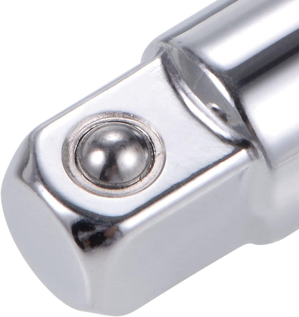 1/4" (F) zu 3/8"(M) & 3/8" (F) zu 1/2"(M) Steckeradapter-Set von 4 Stücken, Weiblich zu Männlich, Cr-V Stahl (Silberton)