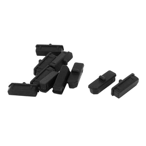 Anti-Dust Plug för datakontakt, silikon Anti-Dust Cover, stopp för Display Port (Pack av 10)