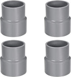 PVC DWV Reducing Coupling Schedule 40 Gray 63mm x 75mm Socket 4pcs