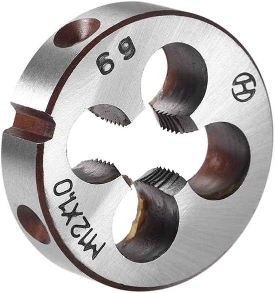 M12 X 1 Metric Round Die, Machine Thread Right Hand Threading Die, Alloy Steel Screw Thread Cutting Die