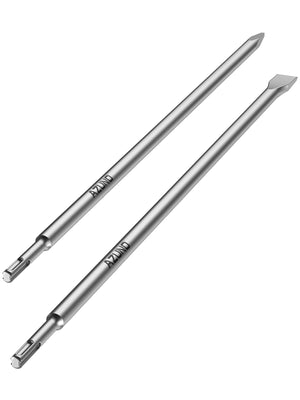 LinkMejor 24-Inch SDS Plus Kileæt, Flad & Punkt, 42CrMo Stål