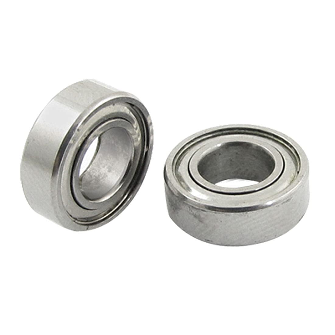 5 Pcs 6mm x 12mm x 4mm Shielded Miniature Ball Bearings MR1260Z