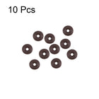 Fluorine Rubber O-Rings 4mm OD 1mm ID 1.5mm Width, Metric FKM Sealing Gasket, Pack of 10