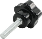 Replacement 5mm Male Thread Screw On Type Star Shape Knob